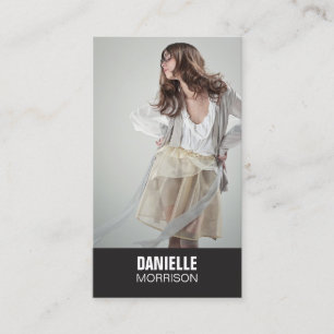 Actors and Models Headshot No. 1 Business Card