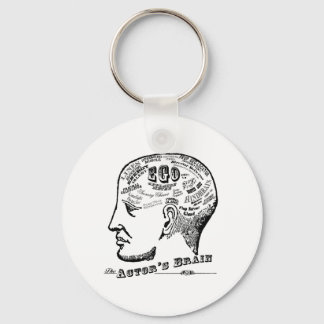 Actor's Brain Keychain