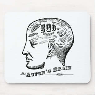 Actor's Brain Mousepad