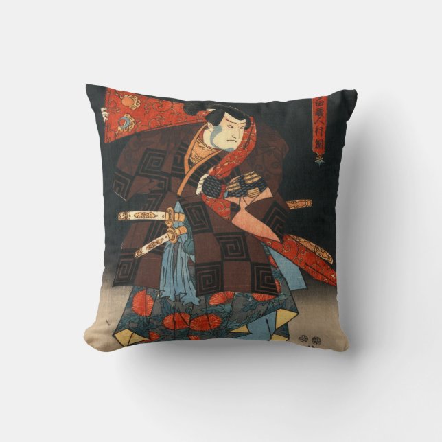 Actors Diptych 1847 Left Cushion (Front)