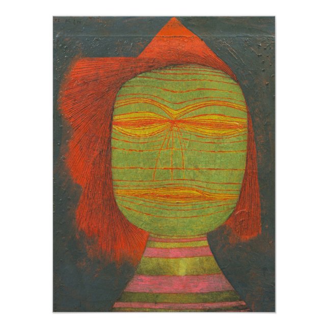 Actor's Mask by Paul Klee Photo Print (Front)