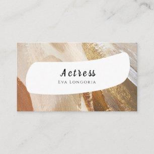 Actress / Actor Business Card
