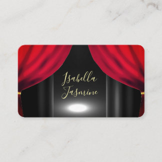 Actress actor influencer psychic  business card