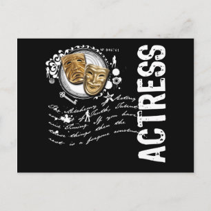 Actress Alchemy of Acting Postcard
