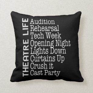 Actress  Broadway Actor  Musical Lover Acting Cushion