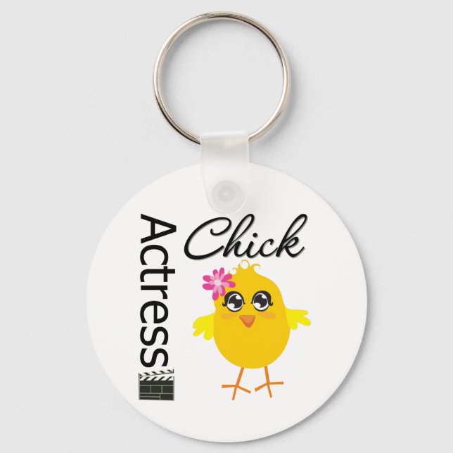 Actress Chick Key Ring (Front)
