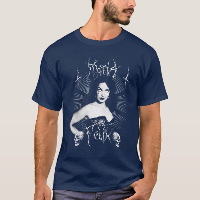 Actress Maria Feli Dark Horror friend T-Shirt (Front)