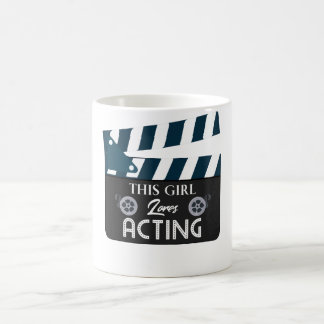 actress theatre for girl who loves acting mug