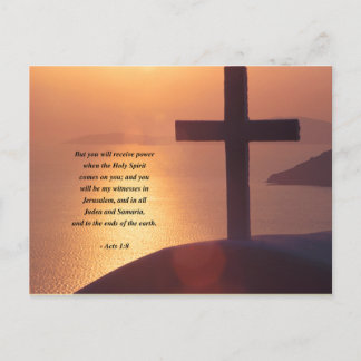 ACTS 1:8 POSTCARD