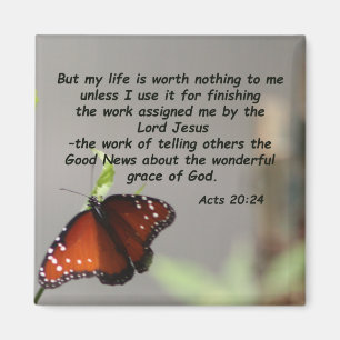 Acts 20:24 magnet