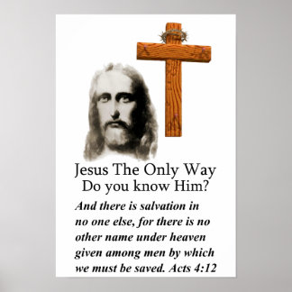 Acts 4:12 poster