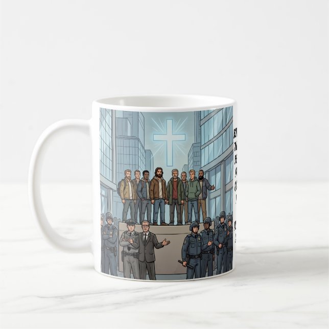 Acts 5:29 coffee mug (Left)