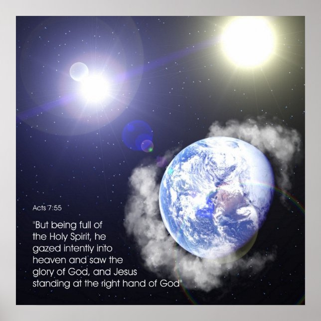 Acts 7:55 - print (Front)