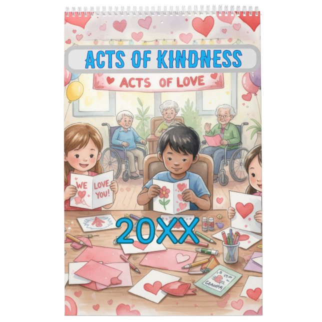 Acts of Kindness Every Month Calendar (Cover)