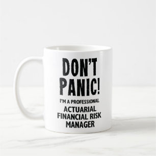Actuarial Financial Risk Manager Coffee Mug