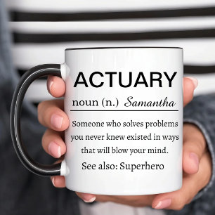 Actuary Definition Mug