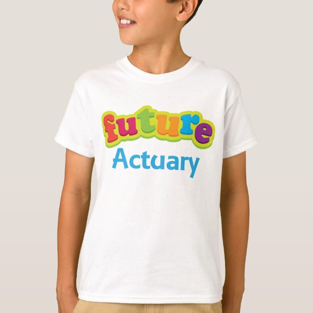 Actuary (Future) For Child T-Shirt (Front)