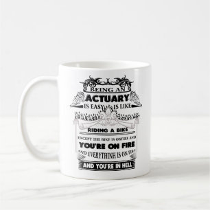Actuary Mug, Actuary Coffee Mug, Mugs for Actuary
