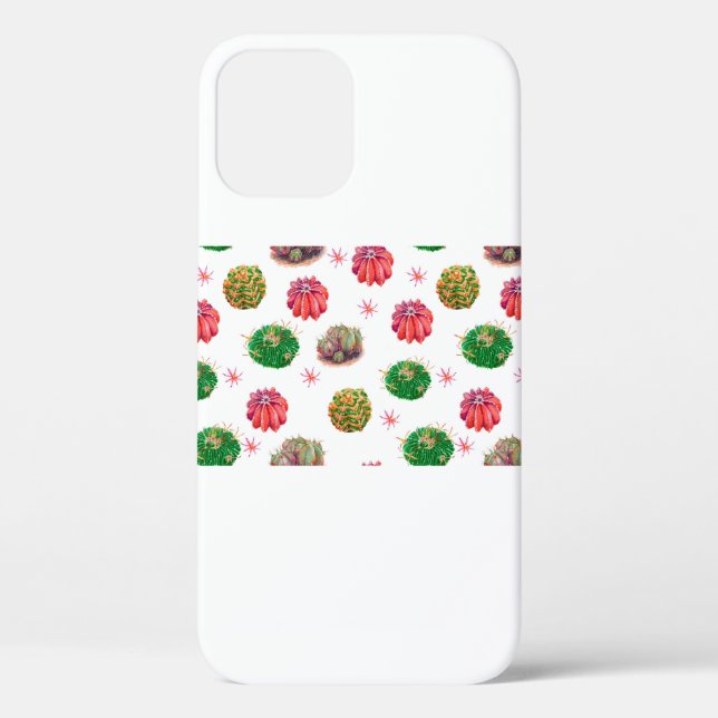 ?actus seamless floral pattern background, wallpap Case-Mate iPhone case (Back)