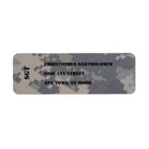 ACU Camo return address