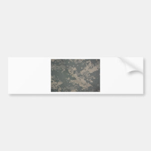 Acu Pattern Camouflage Troops Digital Art Peace Bumper Sticker