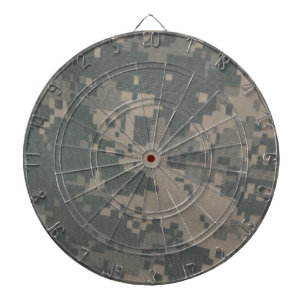 Acu Pattern Camouflage Troops Digital Art Peace Dartboard