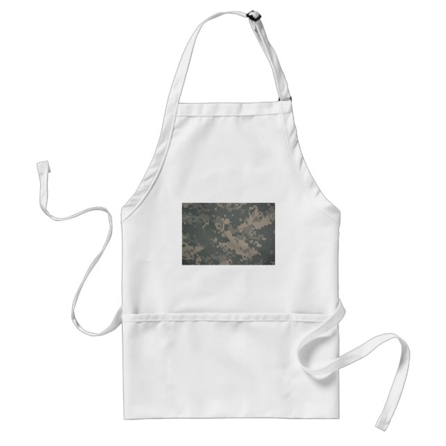 Acu Pattern Camouflage Troops Digital Art Peace Standard Apron (Front)