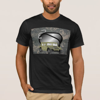 Acu Pattern Camouflage Troops Digital Art Peace T-Shirt