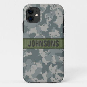ACU Style Camo Personalised iPhone 11 Case