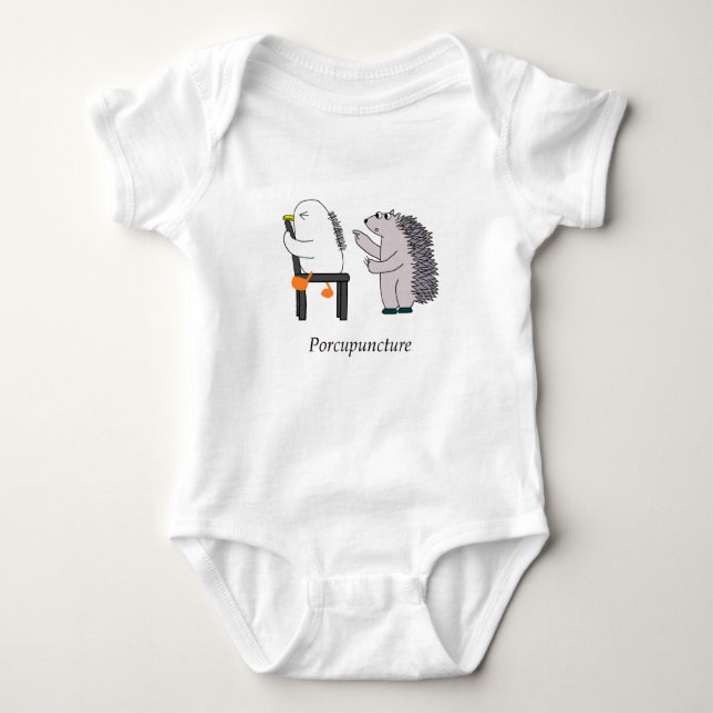 acupuncture baby bodysuit (Front)