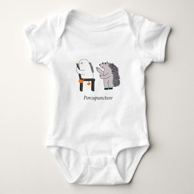 acupuncture baby bodysuit (Front)