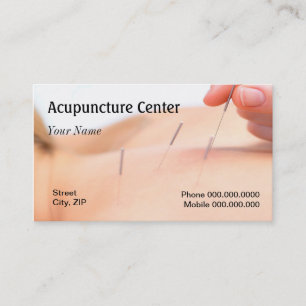Acupuncture Business Card