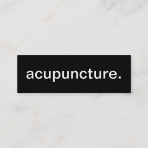 acupuncture Business Card