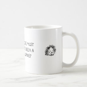 Acupuncture must work coffee mug