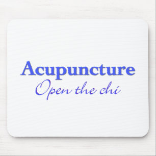 Acupuncture - Open the chi Mouse Pad