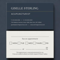 Acupuncturist Office Appointment Reminder