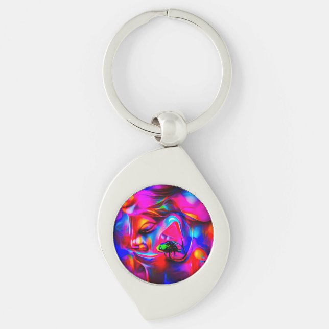 Acusticophobia 2 key ring (Front)