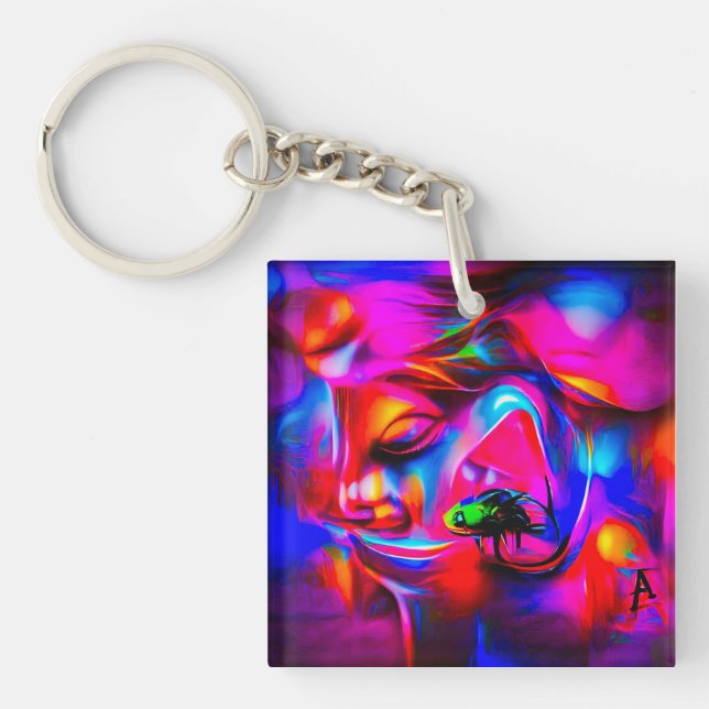 Acusticophobia 2 key ring (Front)
