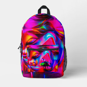 Acusticophobia 2 printed backpack