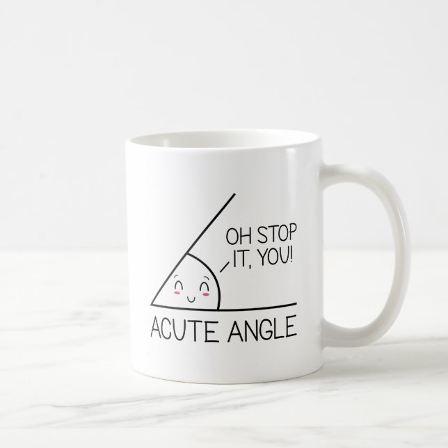 Acute Angle Coffee Mug (Right)