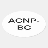 Acute care nurse sticker