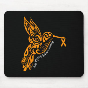 Acute Myeloid Leukaemia Awareness Hummingbird Oran Mouse Pad