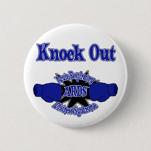 Acute Respiratory Distress Syndrome ARDS 6 Cm Round Badge