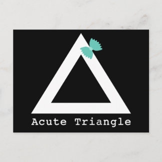 Acute Triangle Postcard
