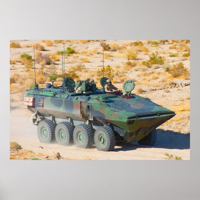 ACV-30 AMPHIBIOUS COMBAT VEHICLE POSTER (Front)