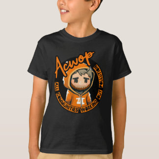 Acwop Kids T-Shirt Black/Orange