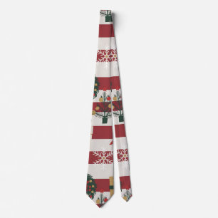 AD 004 - Christmas digital pattern Tie