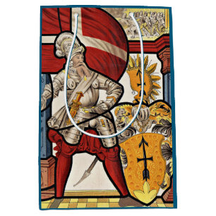 AD 1600 Swiss soldier print Medium Gift Bag