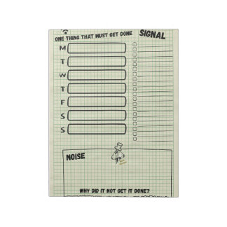 ad and Boo-jee Gothic Planner Sticker Notepad