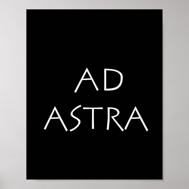 Ad astra poster (Front)
